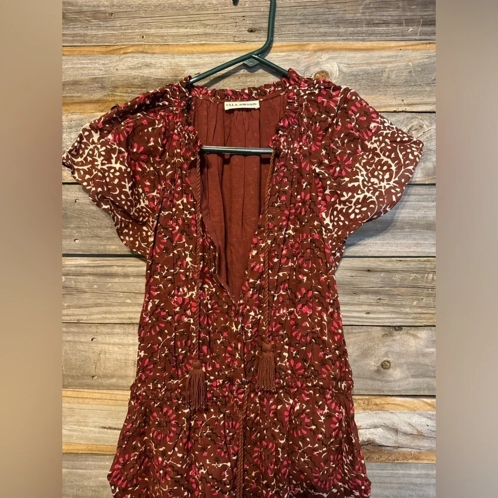 Ulla Johnson Floral Terra Jumpsuit-size2 
Great condition - Picture 6 of 10